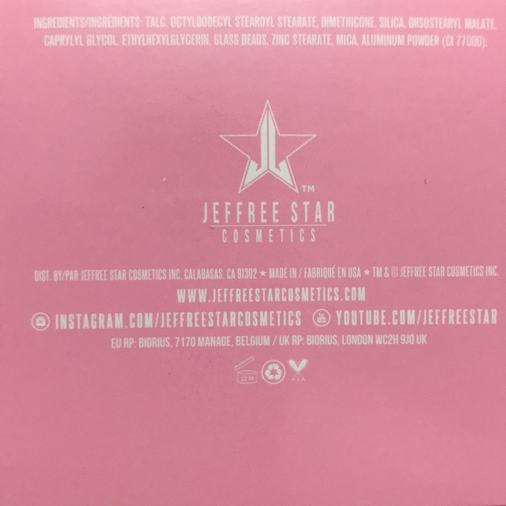 🔥 Jeffree Star RAZOR BLADE eyeshadow 🌟 NEW - Picture 2 of 6